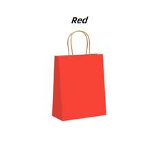 12 件牛皮纸袋 - 时尚包装解决方案、礼品包装、可重复使用的购物袋、派对装饰、工艺项目袋 - 适用于小型企业、烘焙食品礼品和婚礼装饰 - 彩色 - 查看 16