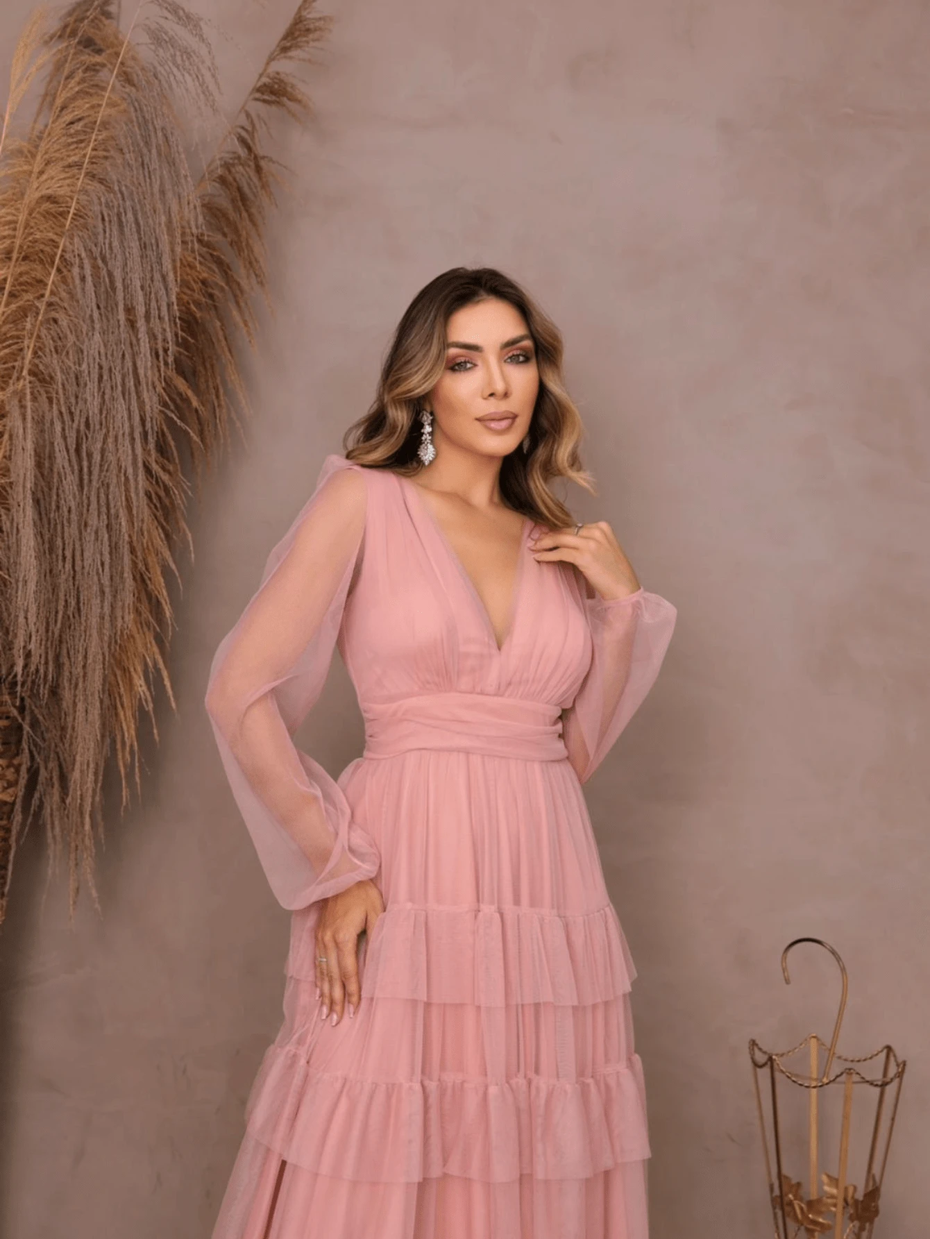 Seven Marias Dress For Bridesmaids At Weddings And Parties. - 玫瑰金 - 查看 1