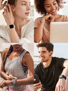 3 paquetes de correa elástica trenzada de nailon compatible con Apple Watch de 49mm, 46mm, 45mm, 44mm, 42mm, 41mm, 40mm, 38mm, Ultra 2/Ultra para hombres y mujeres, ajustable con correa de bucle único para Apple Watch Ultra 2, Ultra Series SE 11/10/9/8/7/6/5/4/3/2/1