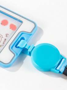 Dual-Sed Transparent Expandable Retractable With Zipper Case Suitable For Work Card Bank Card Bus Card Employee Name Badge Christmas Gift Thanksgiving Card Holder Wallet Business Card Holder Credit Card Holder Teacher Lanyard With Id Holder Card Holder Women For Women For Men Card Wallet - White - View 8