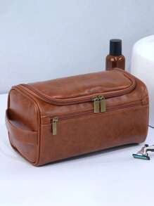 Dostosowana spersonalizowana haftowana duża pojemność wodoodporna damska kosmetyczka kosmetyki łazienka torba do golenia męska podróż biznesowa torebka dojazdy podróżne przenośne przechowywanie kosmetyki kosmetyczka