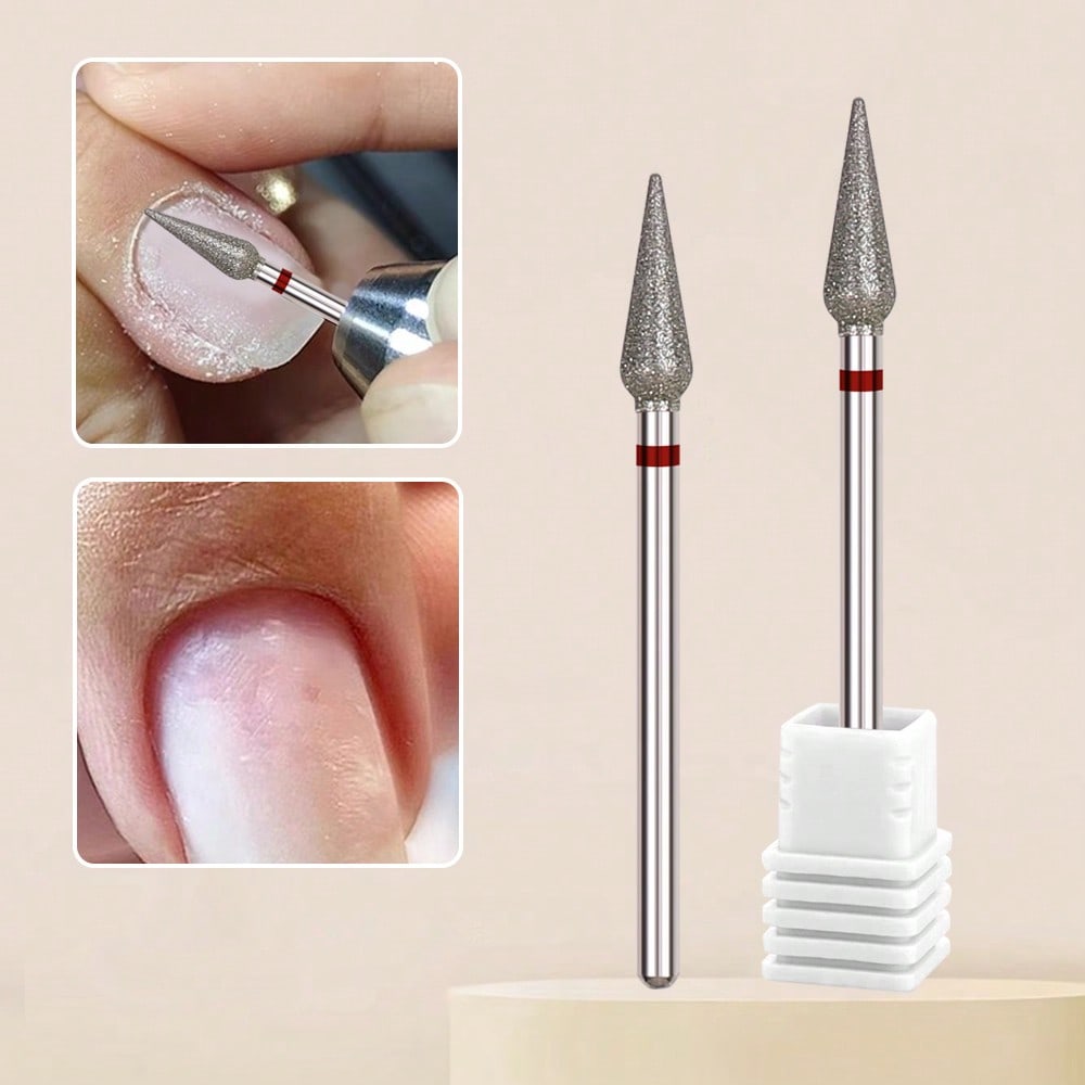1 Set Nail Grinding Head, Nail Drill Bit, Nail Cleaning Brush, Acrylic Gel Remover, Nail Polishing Tools, Manicure & Pedicure Tools