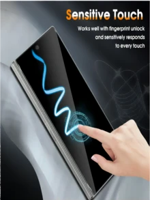 Bộ 4 miếng dán màn hình kính cường lực - Bề mặt bóng, Bảo vệ toàn diện quyền riêng tư, Dễ dàng lắp đặt, Chống vân tay, Chống trầy xước, Tương thích với GalaxyA54 5G / A55 5G / A70 / A71 / A72 / A73 5G / A10 / A10S / A03 / A03S / A04 / A04e / A04s / A13 5G / A24 4G / A34 / A14 5G / A23 / A52 / A51 / A53 5G - màu đen - Xem 5