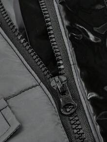 Áo khoác cho chó tiện lợi chống gió và giữ ấm màu sắc mới cho thú cưng - Xám - Xem 9