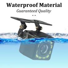 倒车摄像头 后视汽车夜视 8 LED 汽车倒车自动停车监视器 CCD 防水高清视频