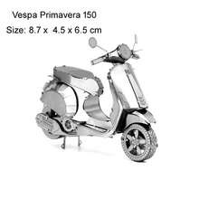 3D金属拼图DIY金属拼装模型，交通工具，电车，蒸汽火车，自卸卡车模型，圣诞礼物 - 車2 - 查看 23