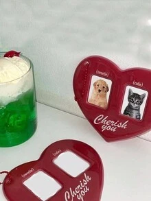 1 件 红色/黑色 PVC 时尚简约心形 适合学生 情侣 日常使用 送给女朋友 妈妈 儿童 钱包 带零钱包 钥匙扣配件 女士钥匙链 旅行配件 旅行必需品 汽车配件 户外配件 飞机箱 实用物品 夏季必需品 办公室配件 - 彩色 - 查看 5