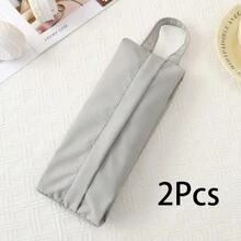 2 件装旅行胸罩和内裤收纳袋，多功能内衣分隔袋，布质手持收纳袋 - 彩色 - 查看 9