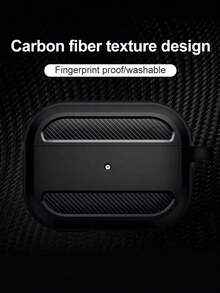 硅胶磨砂软壳，适用于 Apple 第三代无线蓝牙耳机 - 黑色 - 查看 5