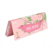 OHIS 12 件/24 件/盒，78 毫米卷烟纸，粉色，燃烧缓慢，吸烟配件，易于使用，节日礼物，吸烟爱好者的礼物 - 彩色 - 查看 8