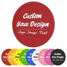 50 Packs Custom Poker Chips, Bar Drink Token Chips Personalized Logo, Image, Text On Chip, Double Sided Full Color Print Custom Tokens, Good For Night, Wedding And Bachelor Party, Valentine Day, Valentine Day Decor Gifts Birthday Graduation,Multi-Functional, ,Anti-Mold,Ornamental,Exquisite,Stylish,High-Quality,Adorable,Modern,Cute,Colorful,Custom,Unique,Personalized,Ideal Gifts For Him,Ideal Gifts For Her,Her,Boyfriend,Girlfriend,Dad,Mom,Family,Friends,Son,Daughter,Kids,For Anniversaries,For Birthdays,For Housewarming,For Graduation,Kitchen,Dining Room,Bedroom,Office,Living Room,Home,Garden,Tea Room - Multicolor - View 1