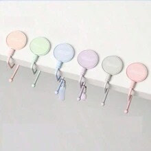 1 件莫兰迪色学生书桌挂钩书包挂钩，防损粘性壁挂挂钩，适用于教室 - 多色 - 查看 1