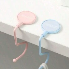 1 件莫兰迪色学生书桌挂钩书包挂钩，防损粘性壁挂挂钩，适用于教室 - 多色 - 查看 5
