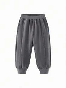 mini bala Locker geschnittene lange Hosen für Jungen und Mädchen, neu 2024 Herbst, verstellbar - Teeasche - Übersicht 4