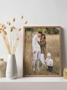 1张定制无框海报，个性化生日礼物艺术照片，卧室、客厅、走廊的理想礼物，墙面艺术，墙面装饰，冬季装饰，房间装饰，情人节，情人节装饰礼物 - 彩色 - 查看 3