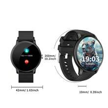 Smartwatch Esportivo, Chamadas Sem Fio, Lembretes de Informações, Reprodução de Música, Relógio Esportivo Multifuncional - Relógio inteligente - Visão 2