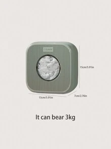 1 قطعة علبة موزع غشاء تغليف الطعام القابل لإعادة الاستخدام مع بكرات الغشاء اللاصق ، منظم تخزين مثبت على حائط المطبخ