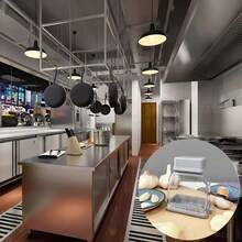 Easy Clean Garlic Press And Chopper - Manual Kitchen Gadget, Effortlessly Prepare Garlic - Grey - View 5