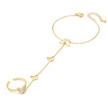 1 chiếc vòng tay hình con bướm vỏ trắng, vòng tay trang sức thời trang bằng thép không gỉ, quà tặng vòng bi trang trí - Loại bướm - Xem 6