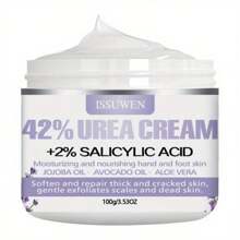 Urea Cream 42% With 2% Salicylic Acid, Tea Tree Oil, Shea Butter, Aloe Vera - For Body,Feet, Hands, Heels, Elbows, Knees Urea Body Cream - Lavender + Avocado Urea Cream - View 4