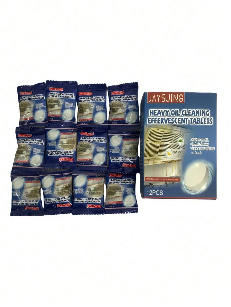 Kitchen Degreasing Cleaning Tablets Removes Heavy Grease Stains And