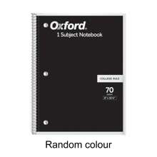 Sổ tay lò xo 6 quyển/bộ, Sổ tay lò xo tiêu chuẩn của Mỹ, 70 trang, Có thể tháo rời, Thiết yếu cho việc học tập, văn phòng và kinh doanh - Nhiều màu - Xem 12