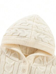 Women's Casual Fashionable Versatile Loose Fit Apricot Hoodie Sweater - Beige - View 5