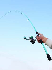 SOUGAYILANG Fishing Rod 1.8m/1.98m/2.1m 4 Sections Spinning Fishing Rod Ultralight Carbon Fiber 4-10LB Fishing Pole ABS Reel Seat And Comfortable Eva Handle Fishing