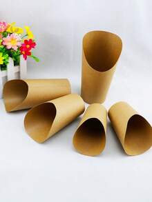 15 chiếc/bộ, cốc nghiêng, cốc chiên, cốc chiên giấy, đĩa đựng đồ ăn nhẹ, hộp đựng bánh nướng xốp bằng giấy, dụng cụ làm bánh tự làm, cốc đa chức năng, thích hợp cho gia đình và ngoài trời - Nhiều màu - Xem 8