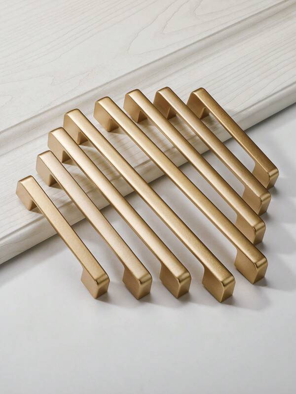 2pcs Aluminum Alloy Handles For Drawers, Cabinets, Furniture And Shoe Racks