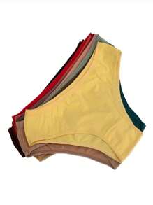 KIT 10 MICROFIBER PANTIES - 彩色 - 查看 7