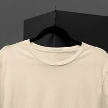 Men's Streetwear T-Shirt 100% Premium Cotton Jesus Love You Men's Shirt - 米色 - 查看 3