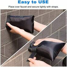 1 件户外水龙头盖，用于冬季防冻，外部水龙头盖，多用途水龙头保护罩，户外庭院防霜水龙头盖 - 彩色 - 查看 6