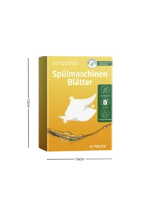 Dish Detergent - Powerful Grease And Stain Remover, Gentle Kitchen Utensil Cleaner, Fresh And Mild For Cleaning Plates And Bowls - Yellow - View 2