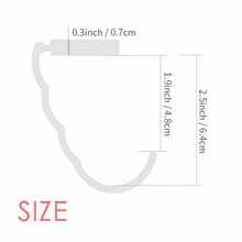 Móc treo có thể gập lại, móc cạnh bàn, móc bàn bằng kim loại, tiết kiệm sức lao động cho văn phòng, bàn học, tiện lợi khi đi du lịch - Nhiều màu - Xem 4