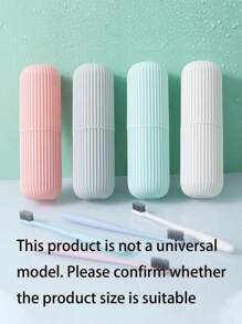 1 件套牙刷杯和漱口杯，防碎水杯，多功能便携式牙刷架，防摔设计，旅行和家居均可用作家居浴室装饰秋季装饰返校 - 彩色 - 查看 12