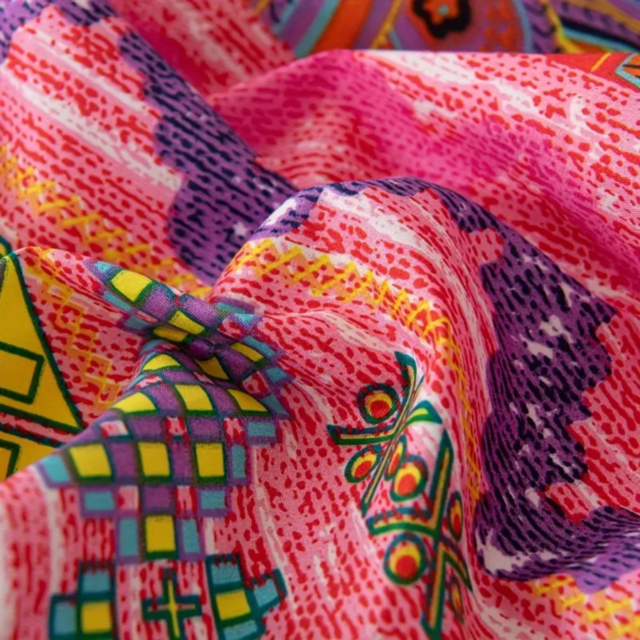 Bedding Bohemian Full Rainbow Down Duvet Cover Set Soft And