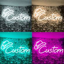 1 biển hiệu đèn Neon USB tùy chỉnh (Văn bản tùy chỉnh, Mũ denim màu hồng không thay đổi), Quà tặng Giáng sinh, Đồ trang trí đám cưới, Biển hiệu đèn Neon có tên, Quà tặng cá nhân hóa biển hiệu đèn Neon LED, Đồ trang trí phòng ngủ, Đồ trang trí nhà bằng đèn LED USB, Quà tặng sinh nhật, Đồ trang trí đèn chữ, Halloween, Lễ tạ ơn. - DY113-12in-4 chữ cái - Xem 9