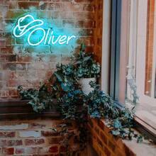 1 biển hiệu đèn Neon USB tùy chỉnh (Văn bản tùy chỉnh, Mũ denim màu hồng không thay đổi), Quà tặng Giáng sinh, Đồ trang trí đám cưới, Biển hiệu đèn Neon có tên, Quà tặng cá nhân hóa biển hiệu đèn Neon LED, Đồ trang trí phòng ngủ, Đồ trang trí nhà bằng đèn LED USB, Quà tặng sinh nhật, Đồ trang trí đèn chữ, Halloween, Lễ tạ ơn. - DY113-12in-4 chữ cái - Xem 6