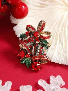 1 件圣诞可爱胸针吊坠时尚配饰，多功能服装装饰 - 胸針 - 查看 5