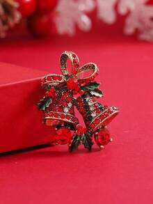 1 件圣诞可爱胸针吊坠时尚配饰，多功能服装装饰 - 胸針 - 查看 6