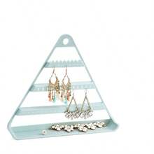 Hanging Wall Mounted Jewelry Organizer Rack For Necklaces, Bracelets, Earrings Display Stand, Jewelry Holder - White - View 6