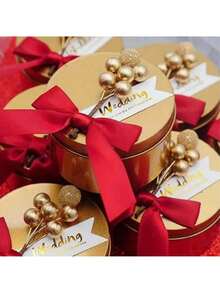 3 件圣诞人造浆果、圣诞树装饰、DIY 花环、适用于新年、节日、房间、家居装饰、氛围营造、桌面中心装饰、礼品包装配件、桌面装饰品、花园和庭院装饰道具 - 彩色 - 查看 5