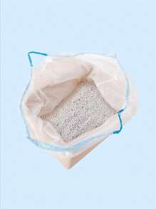 一次性猫砂袋、无尘宽松垃圾袋、抽绳便携式猫砂盆袋、加厚猫砂盆内衬袋 - 白色 - 查看 6