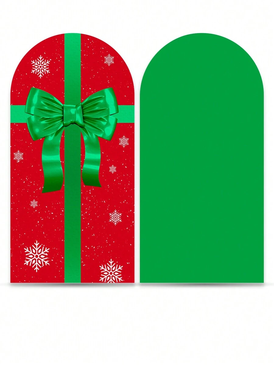 Roman Panel Cover Easy To Wear Sublimated Party And Birthday Decoration Various Themes Merry Christmas Red Gifts Blue Glitter - Bảng La Mã 2251 - Xem 1