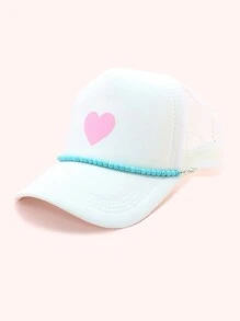 1 件西部绿松石牛仔女孩帽链，Howdy Giddy Up 牛仔女孩风格卡车帽链