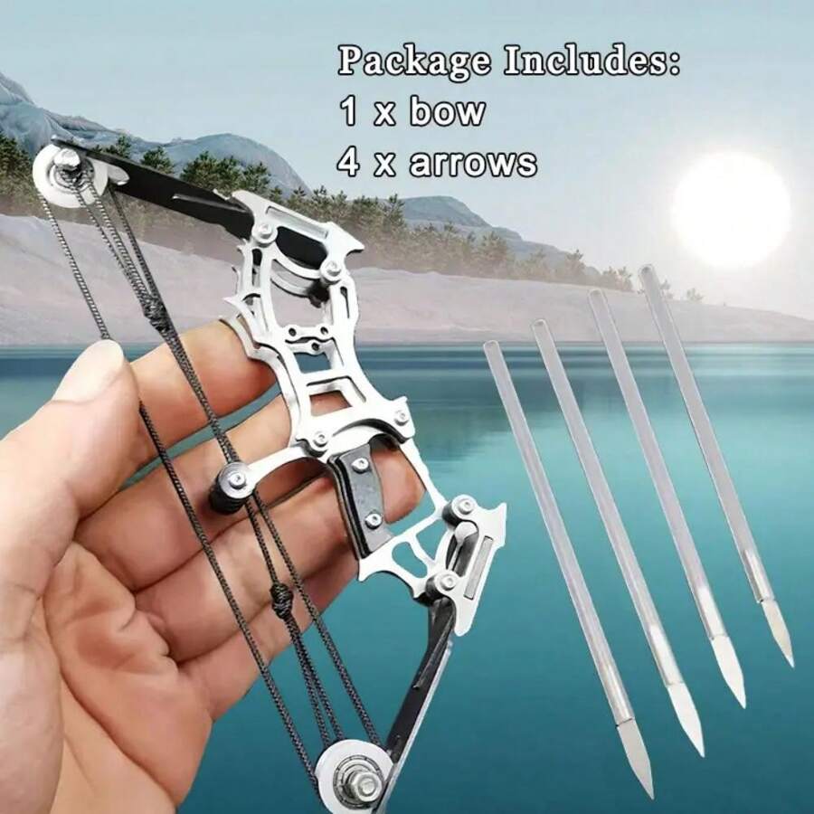 Compound Bow And Arrow Set, Indoor Target Shooting Toys Competitive