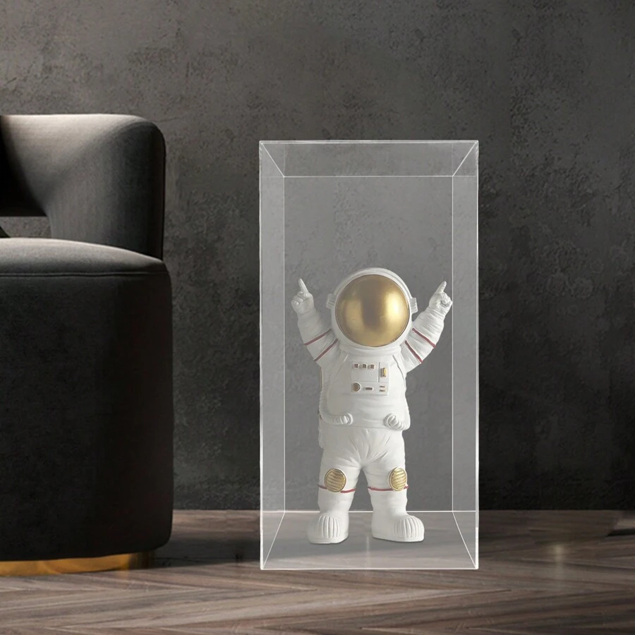 Acrylic Display Case Plush Dolls Models Storage Display Cases Boxes 11.81*11.81*23.62inch - Clear - View 1
