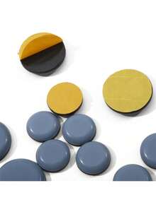 12 件自粘式家具滑块 - 家具五金配件，可轻松移动并最大化利用空间 - 可重复使用、耐用且易于安装 - 彩色 - 查看 5