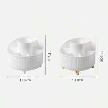 1 件 360° 旋转桌面收纳盒、笔筒、化妆品收纳盒、桌面储物架、浴室储物盒、办公用品架、分类收纳盒。文具收纳工具、圣诞节/万圣节礼物 - 彩色 - 查看 7